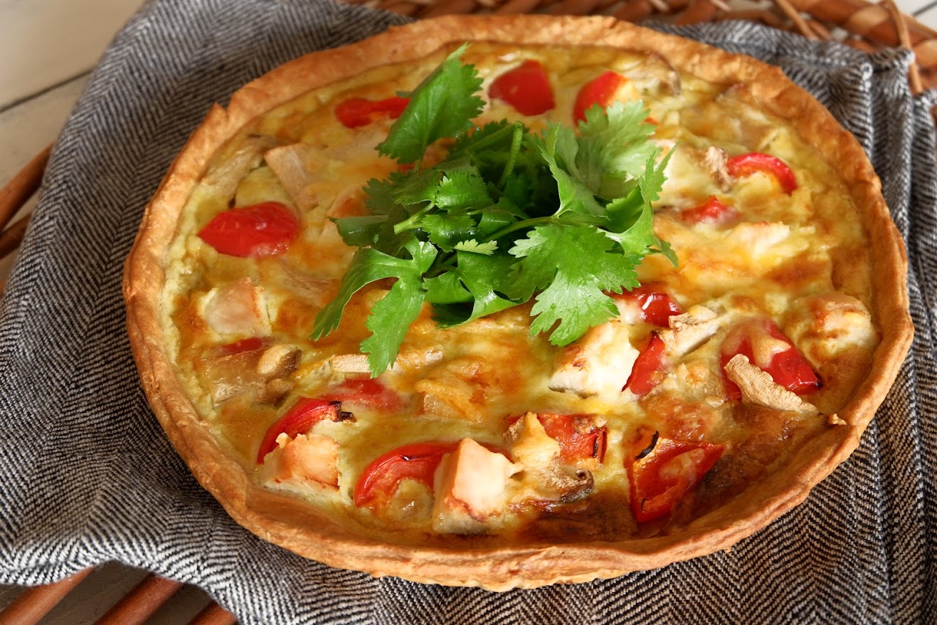 【2026.3単発レッスン】ベーコンとほうれん草のキッシュのご案内